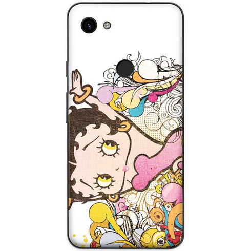 Betty Boop Hands Up Google Pixel 3a Skin